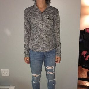 An athletic long sleeve.